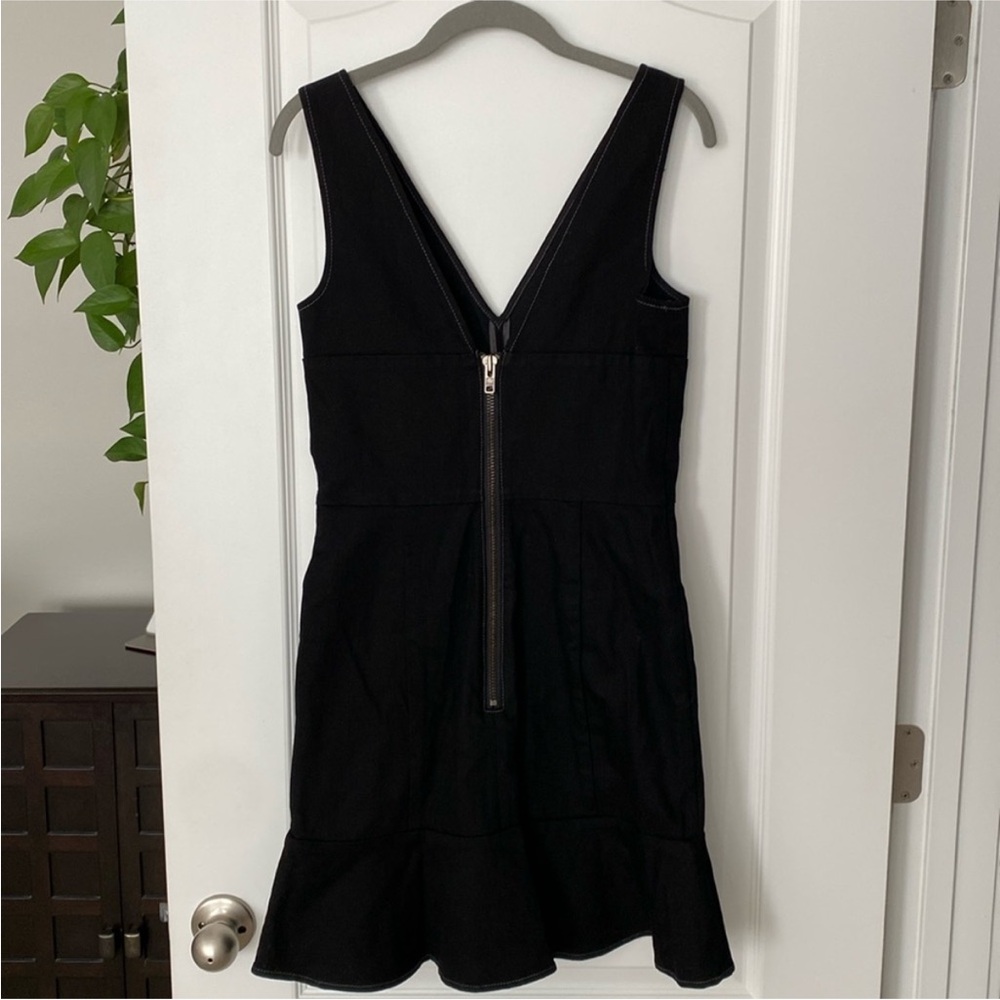 RACHEL ZOE Bridget black denim dress - Picture 10 of 11